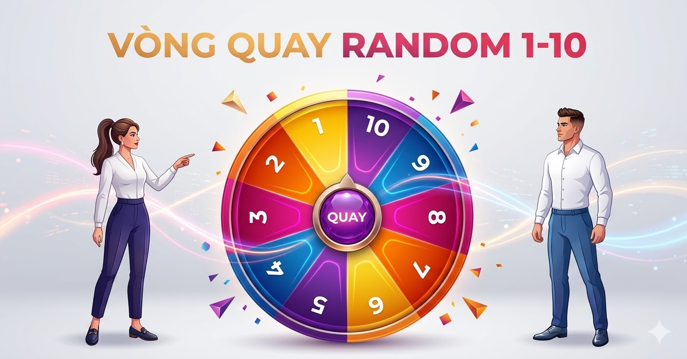 Vòng Quay Random Số 1-10